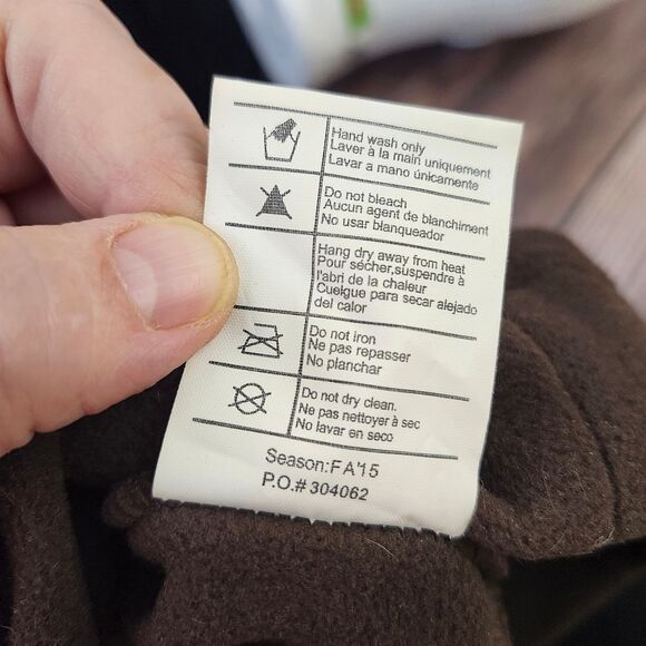 Carhartt Men's Brown fleece‎ beanie OSFA - Picture 7 of 7